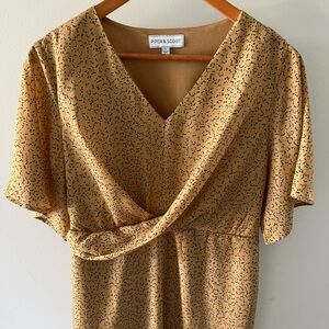 Midi Dress with Pockets for Fall